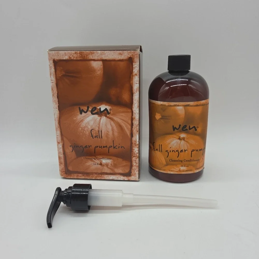 WEN Fall Ginger Pumpkin Cleansing Conditioner 16 oz NEW IN BOX